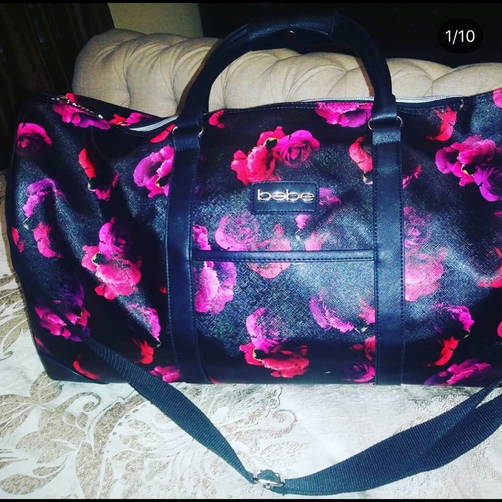 NWOT Bebe duffle bag!